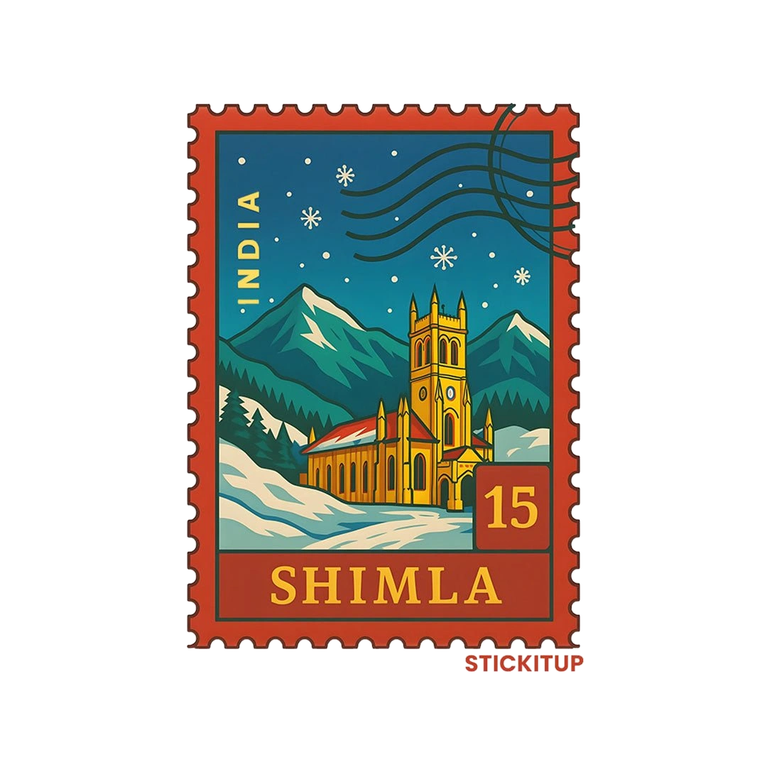 SHIMLA STAMP Sticker
